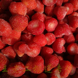 新鲜冷冻草莓颗粒 冷冻草莓 冰冻草莓 可榨汁做草莓果酱1公斤装