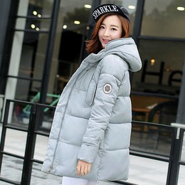 2015冬季新款棉衣女装韩版外套潮羽绒棉服中长款大码修身加厚棉袄