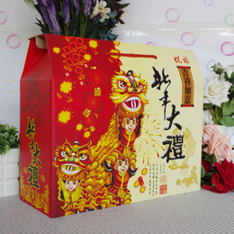 春节过年过节年货送礼礼品盒水果干果包装礼盒加厚礼品包装箱批发