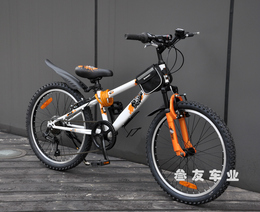 出口20寸22寸儿童少年自行车SHIMANO变速山地车