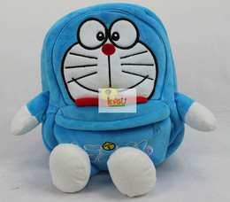 哆啦A梦叮当猫2-6岁儿童书包双肩背包韩版可爱卡通动物立体背包