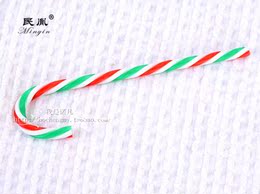圣诞树装饰品 圣诞小拐杖糖 圣诞老人拐扙小礼品 一包装 红绿色