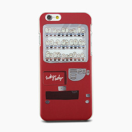青春自动贩卖机苹果手机壳iPhone5/6/6plus彩绘浮雕艺术保护套