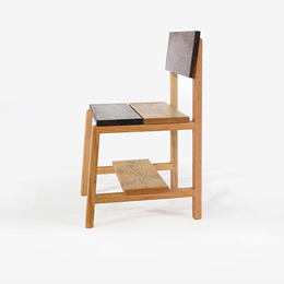 MUMO木墨  不适实木椅 红橡木实木餐椅 黑胡桃原木桌椅 现代简约