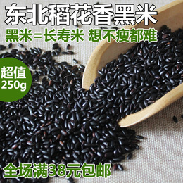小冯推荐 东北黑米 农家自产五常有机黑香米 五谷杂粮 黑米粥250g