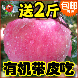 【王小二果园】栖霞苹果水果新鲜山东烟台红富士苹果有机包邮吃的