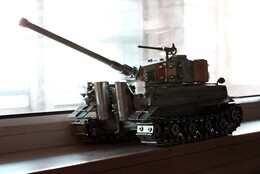 手工DIY 不锈钢坦克模型 重型坦克模型