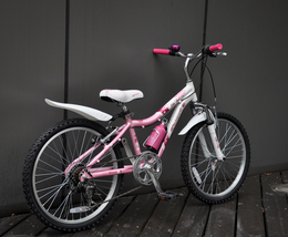 22寸女学生轻款铝儿童自行车SHIMANO 7档位变速山地车送GIANT水架