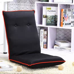 日式休闲无腿懒人沙发创意榻榻米折叠单人沙发床卧室电脑沙发座椅
