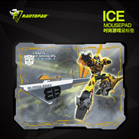 镭拓ICE+动漫变形金刚专业游戏鼠标垫包邮创意个性硬质树脂顺滑