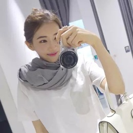 包邮 韩国2015春夏新款纯色超大方巾披肩针织薄款围巾女