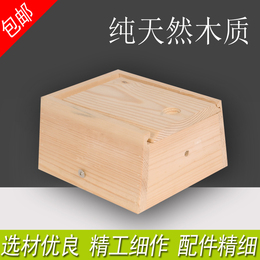 包邮实木制单孔艾灸盒温灸盒便携式艾灸器具艾条艾草盒随身灸艾盒