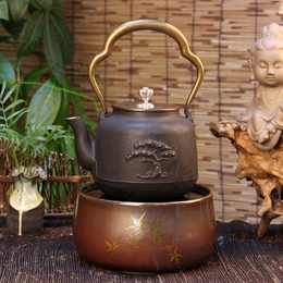 台湾陶瓷莺歌烧 铁壶专用炉 功夫茶 电陶炉 煮水煮专用茶炉