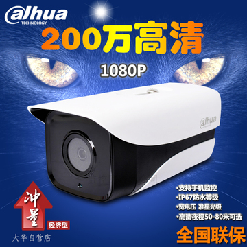 大华200万经济型网络监控摄像头 DH-IPC-HFW1225M-I1 高清1080P