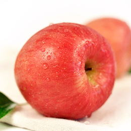 苹果水果正宗烟台栖霞红富士新鲜吃的4斤送1斤共5斤包邮