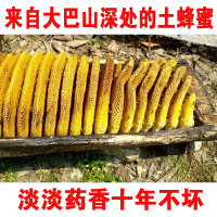 青川中华蜂野生土蜂蜜农家天然老巢蜂蜜500G全国包邮 蜂糖百花蜜