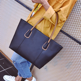 女士包包2016新款时尚托特女包韩版潮大容量手提包简约单肩大包包