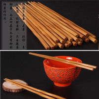 【老竹匠】尖头日式筷子10双麻花创意竹筷子 家用 天然