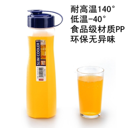 日本进口凉水壶冷水壶 塑料耐热家用大容量饮料壶果汁壶酵素壶瓶