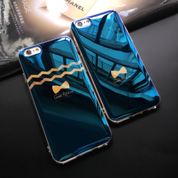 日韩iphone6s手机壳 苹果6plus手机壳 5s超薄硅胶卡通保护套潮女