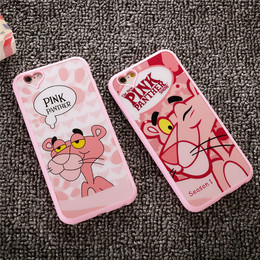 可爱美少女iphone6plus手机壳苹果6软壳6s硅胶套卡通挂绳防摔4.7