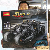得高7111蝙蝠战车76023超级英雄拼装积木益智玩具男孩8-14岁以上