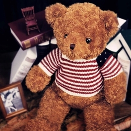 1.4米泰迪熊公仔抱枕毛绒玩具抱抱熊笨笨熊 熊宝宝布娃娃生日礼物