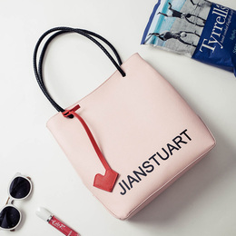 包包2016新款韩版时尚女包粉色大包购物袋单肩包大容量包包手提包