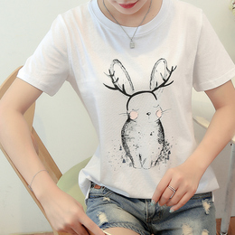 2016夏季纯棉兔子T恤