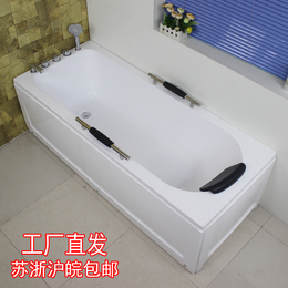 新款亚克力家用浴缸普通双扶手按摩缸双层保温加厚全尺寸成人浴盆