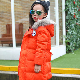 儿童装2016冬季新款韩版男女童中大童长款加厚棉衣小女孩棉袄外套