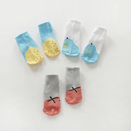 超萌水果精梳棉新生儿短袜全棉婴儿纯棉宝宝袜子0-2岁婴儿袜
