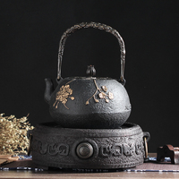 铁壶 铸铁壶无涂层铁茶壶日本铁壶南部老铁壶 日本生铁壶粒子铁壶