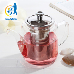 恒丰可拆洗茶具茶壶茶杯玻璃过滤泡茶壶茶具耐高温玻璃茶壶煮茶壶