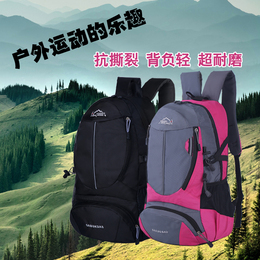 新款户外登山包男士旅行背包大容量旅游双肩包女韩版运动书包40L
